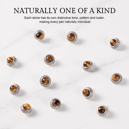 925 Sterling Silver Stud Earrings Dainty Statement Unique Crystals