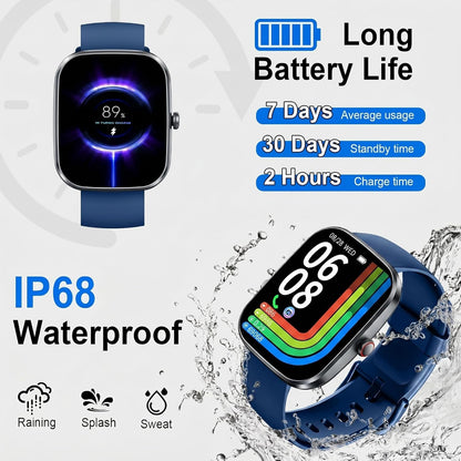 Motast Smart Watch, Fitness Tracker 1.69'' HD for Men Women,