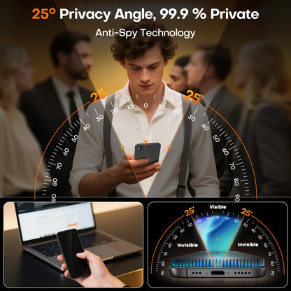 TOCOL for iPhone 17 Screen Protector, Easy Installation