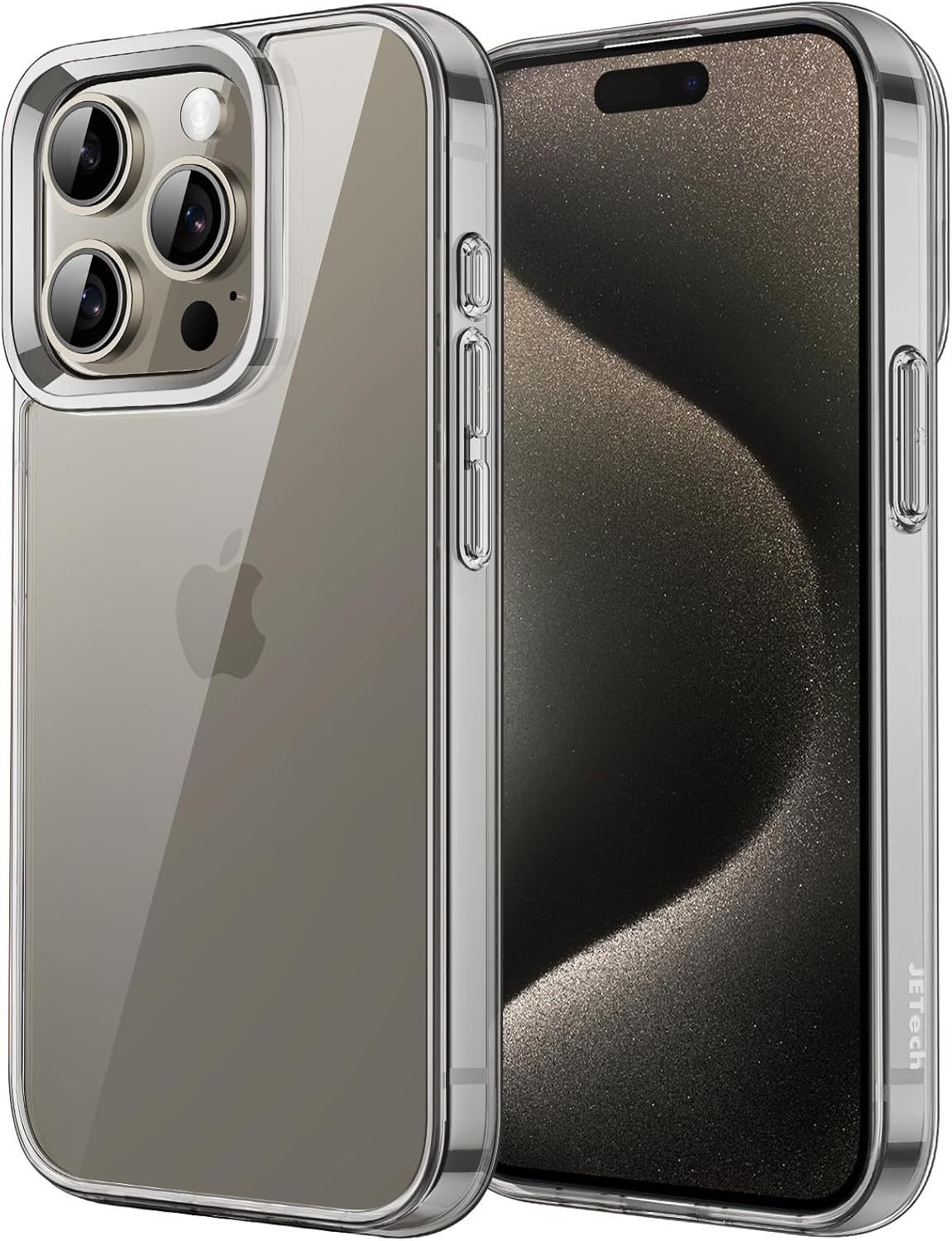 JETech Case for iPhone 15, Anti-Yellowing, Green