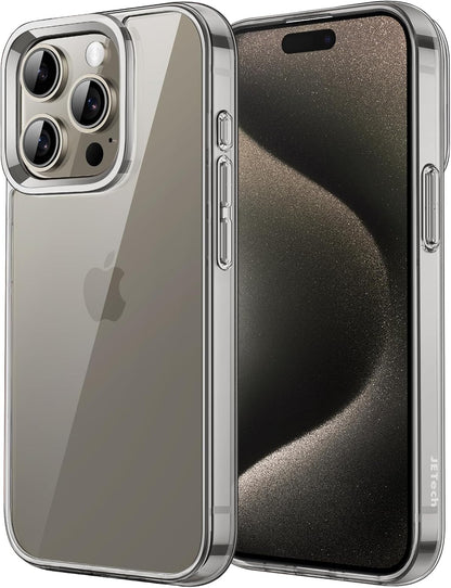 JETech Case for iPhone 15, Anti-Yellowing, Green