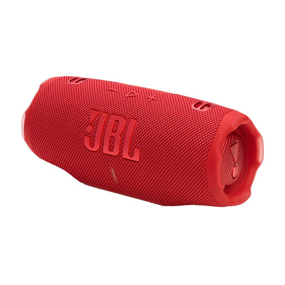 JBL Charge 6 Portable Waterproof Speaker with Powerbank and Strap - Black (Renewed)