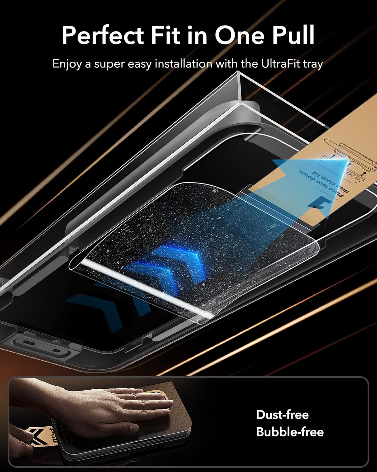 ESR 3 Pack for Samsung Galaxy S26 Ultra Screen Protector, Armorite Pro
