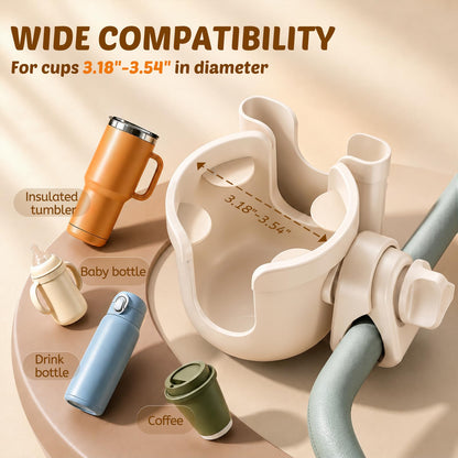 2-Pack Cup Holder for Walker: Wheelchair Cup Holder for Seniors and Adults