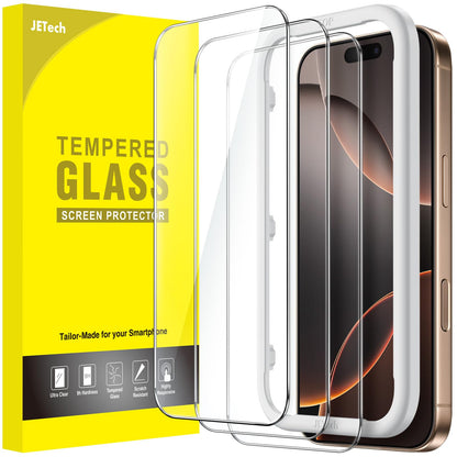 JETech Screen Protector for iPhone 18 Pro Max/17 Pro Max, 3-Pack