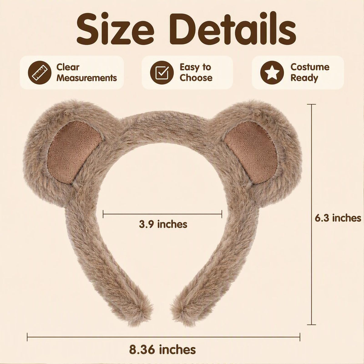 Small Deer Ears Antler Headbands Reindeer Antlers Headband Hair Accessories