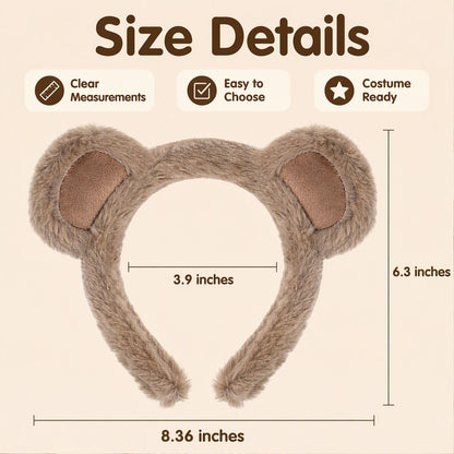 Small Deer Ears Antler Headbands Reindeer Antlers Headband Hair Accessories