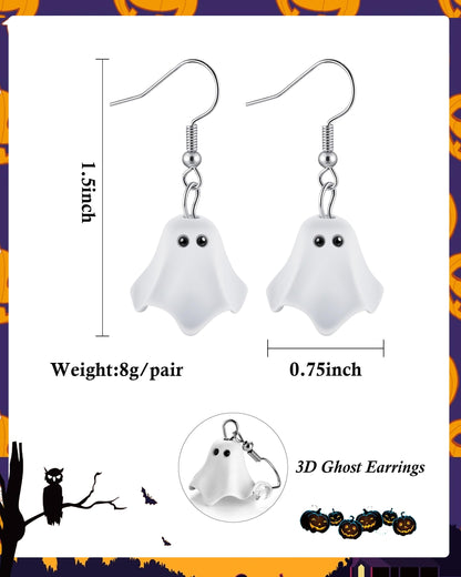 Halloween Earrings for Girls Matching Halloween Gothic Costumes