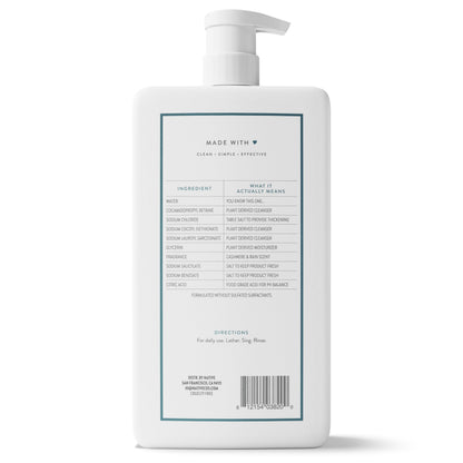 Native Body Wash 3 Pack - Natural Body Wash Women & Men - SLS & Paraben Free - Cucumber & Mint, Coconut & Vanilla, Lavender & Rose