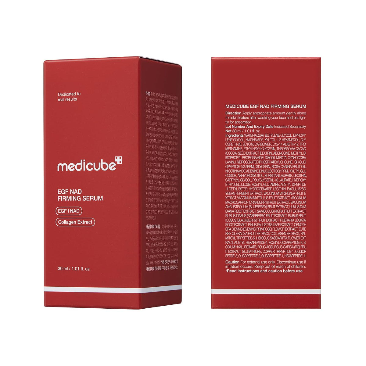 medicube NAD EGF Firming Serum for Face & Body, Elasticity & Anti-Aging