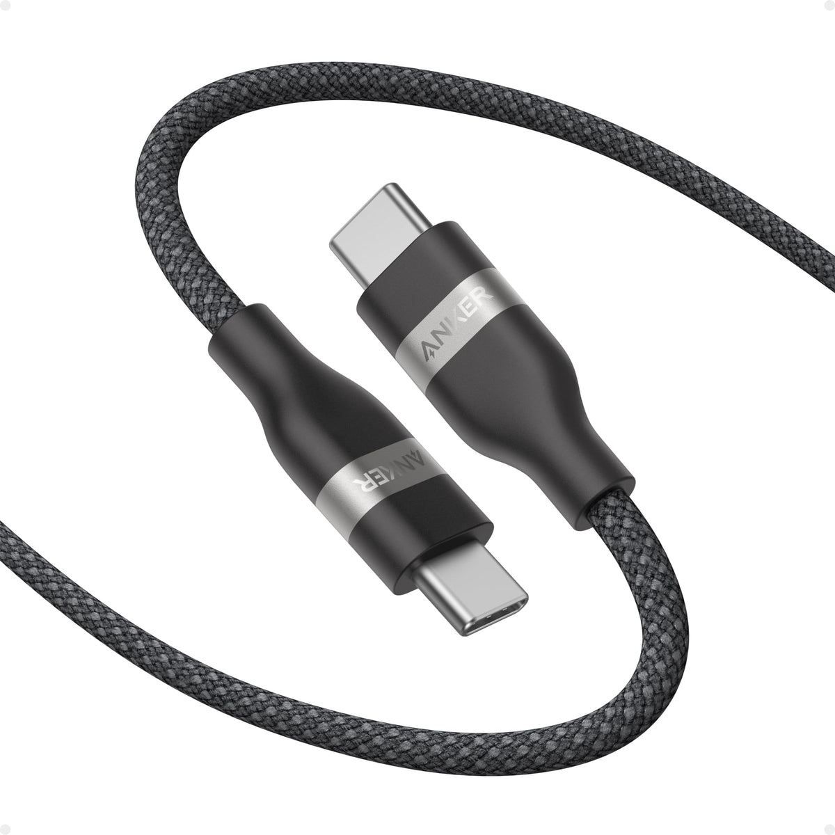Anker Nano USB C to USB C Cable, 240W Fast Charging Cable (Black, 10ft)