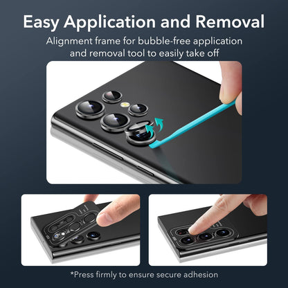 ESR for Samsung Galaxy S26 Ultra Camera Lens Protector, 1 Pack, Black