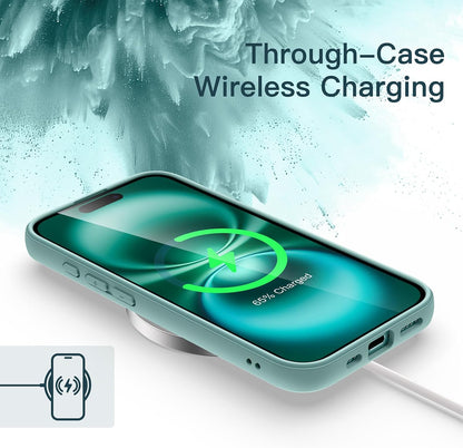JETech Case for iPhone 16, Anti-Yellowing, Clear