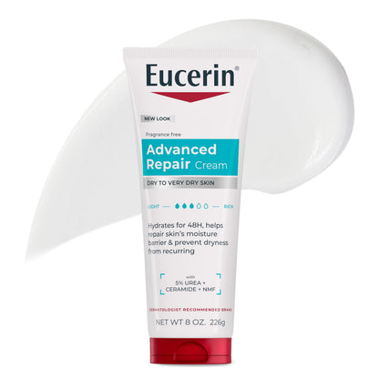 Eucerin Advanced Repair Lotion, Urea Enriched, 16.9 FL OZ