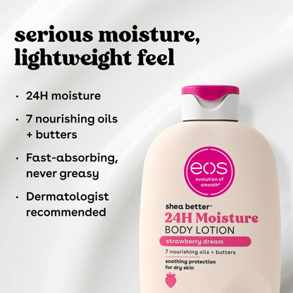 eos Shea Better Body Lotion- Crème de Pistachio, Natural Shea, 16 fl oz