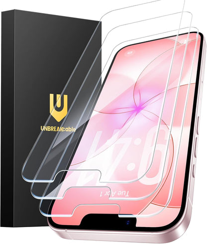 UNBREAKcable 3-Pack Screen Protector for iPhone SE 2022/SE 2020, iPhone 8/7