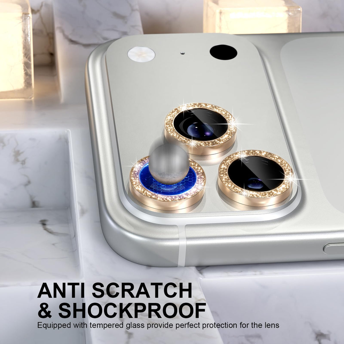 Choiche for iPhone 14 Pro/iPhone 14 Pro Max Camera Lens Protector
