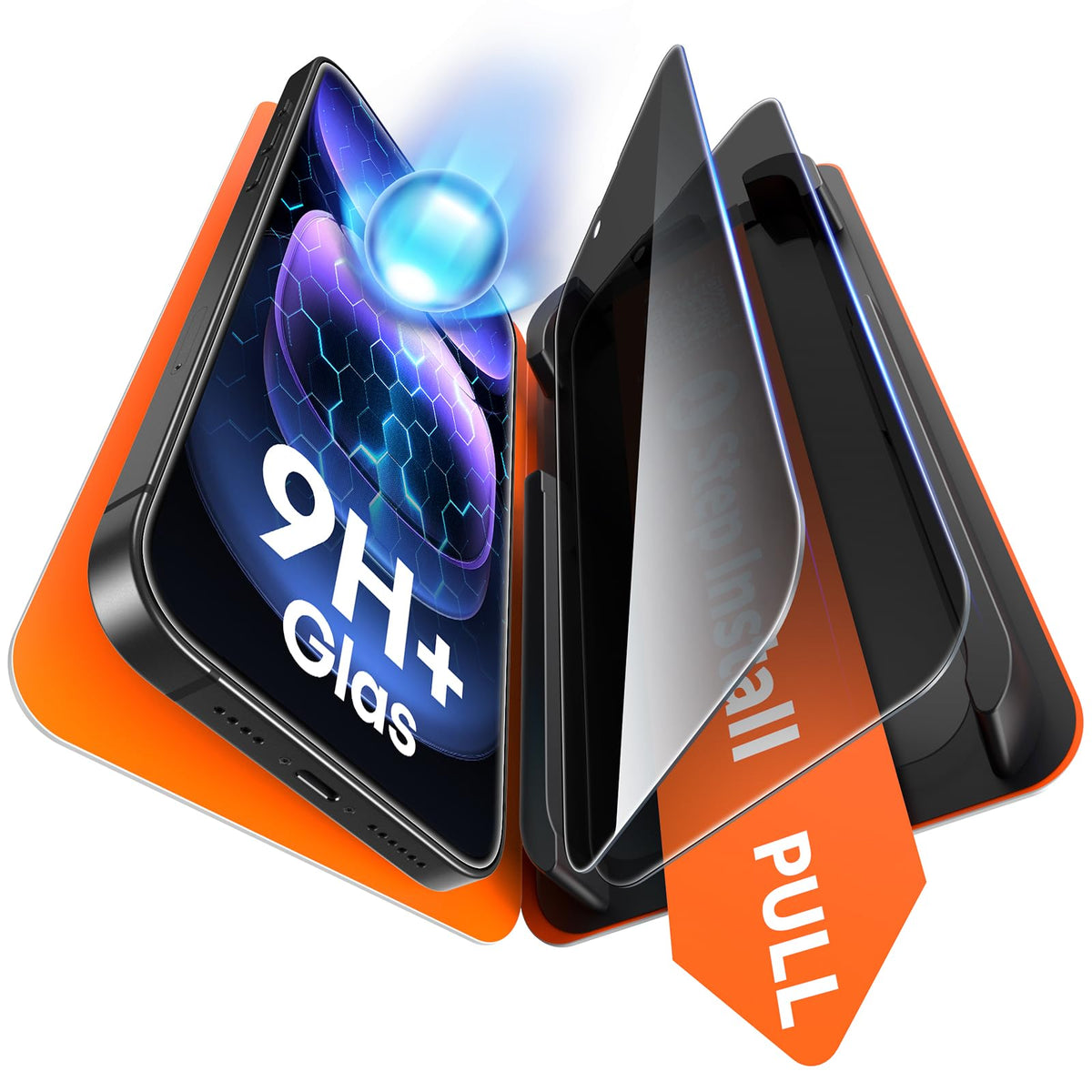 TAURI 2 Pack for Samsung Galaxy Z Fold 8 Ultra Privacy Screen Protector