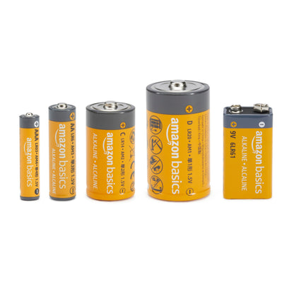 Amazon Basics 100-Pack AAA Alkaline High-Performance Batteries, 1.5 Volt, 10-Year Shelf Life