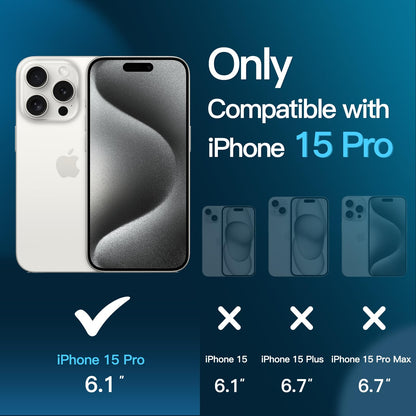 JETech Screen Protector for iPhone 18 Pro Max/17 Pro Max, 3-Pack