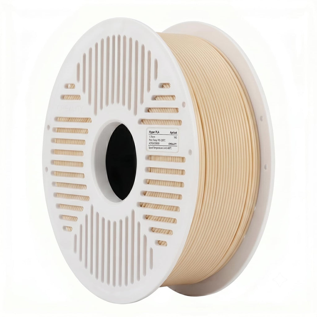 Creality Hyper PLA Filament RFID 1.75mm with Reusable Spool 1KG, High Speed Up to 600mm/s, White, 1-Pack