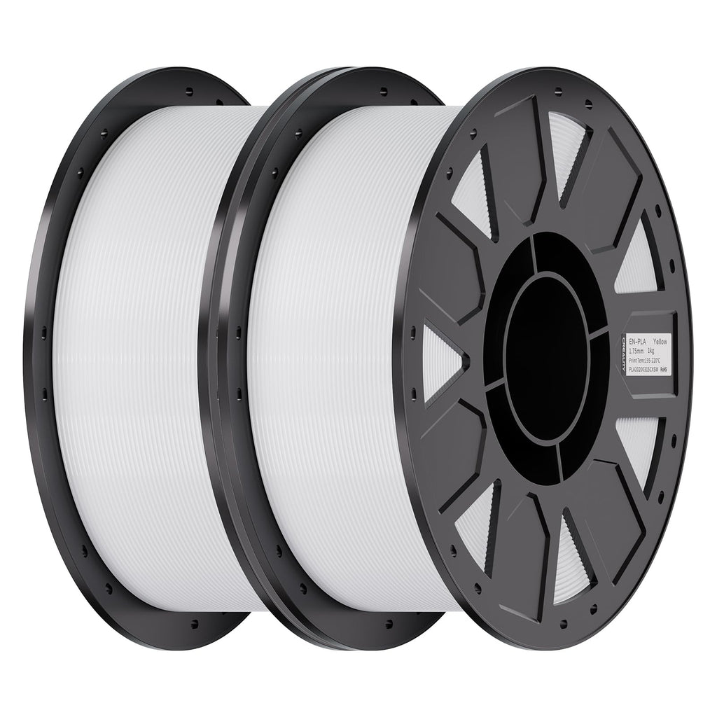 Creality PETG Filament 1.75mm 4KG, Black+White+Blue+Red, Total 4-Pack