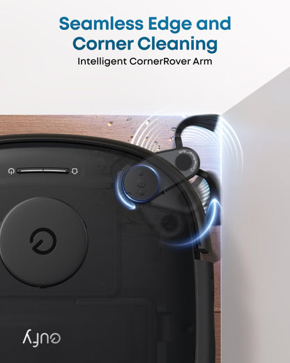 eufy E25 Robot Vacuum and Mop for Pet Hair, 20,000 Pa, HydroJet Roller Mop