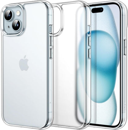 JETech Case for iPhone 15, Anti-Yellowing, Green