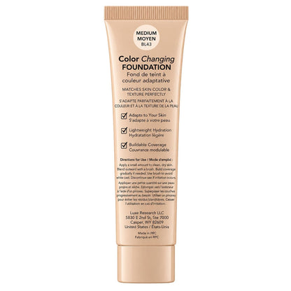 Luxe Color Changing Foundation – Medium