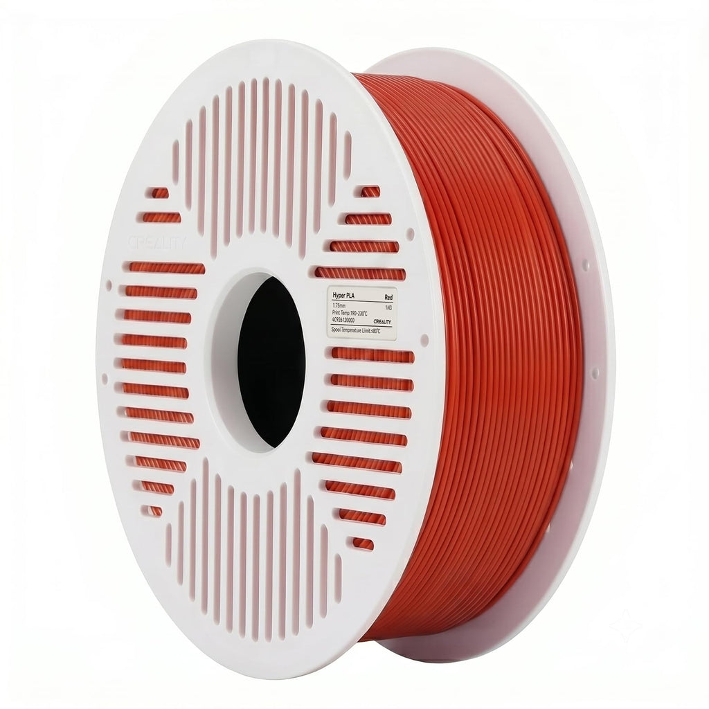 Creality Hyper PLA Filament RFID 1.75mm with Reusable Spool 1KG, High Speed Up to 600mm/s, White, 1-Pack