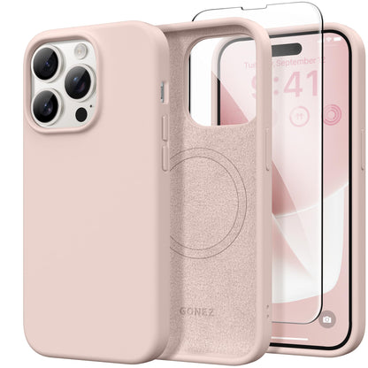 GONEZ for iPhone 18 Pro Max Case/iPhone 17 Pro Max Case, Mist Blue