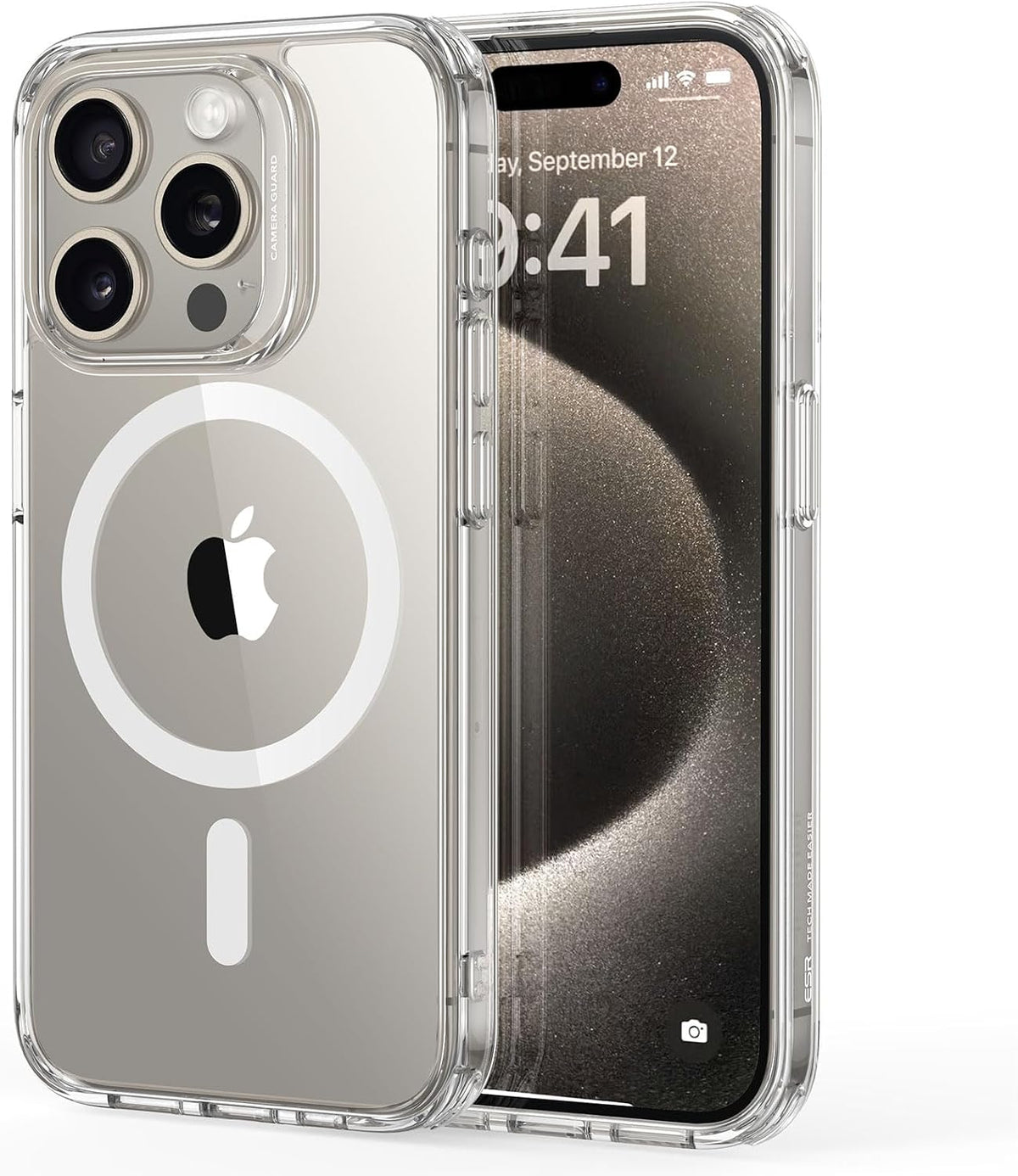 ESR Classic Hybrid for iPhone 15 Pro Max Case, Clear