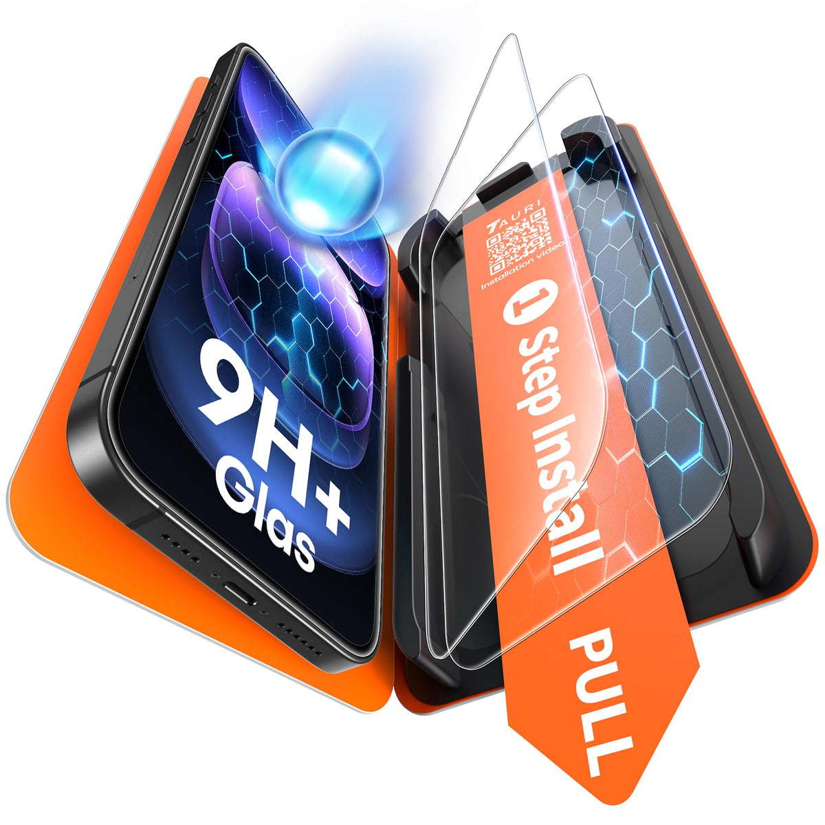 TAURI 2 Pack for Samsung Galaxy Z Fold 8 Ultra Privacy Screen Protector