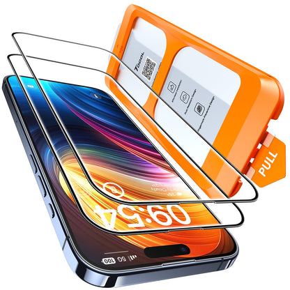 TOCOL for iPhone 17 Screen Protector, Easy Installation
