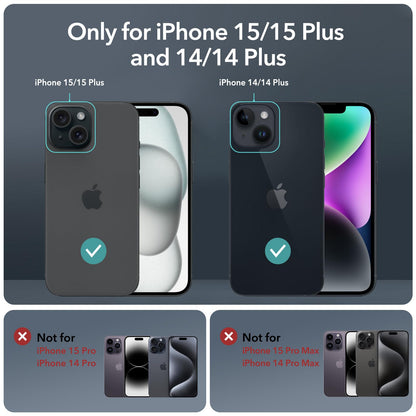 ESR for iPhone 17 Pro Max/17 Pro Camera Lens Protector, 1 Pack, Black