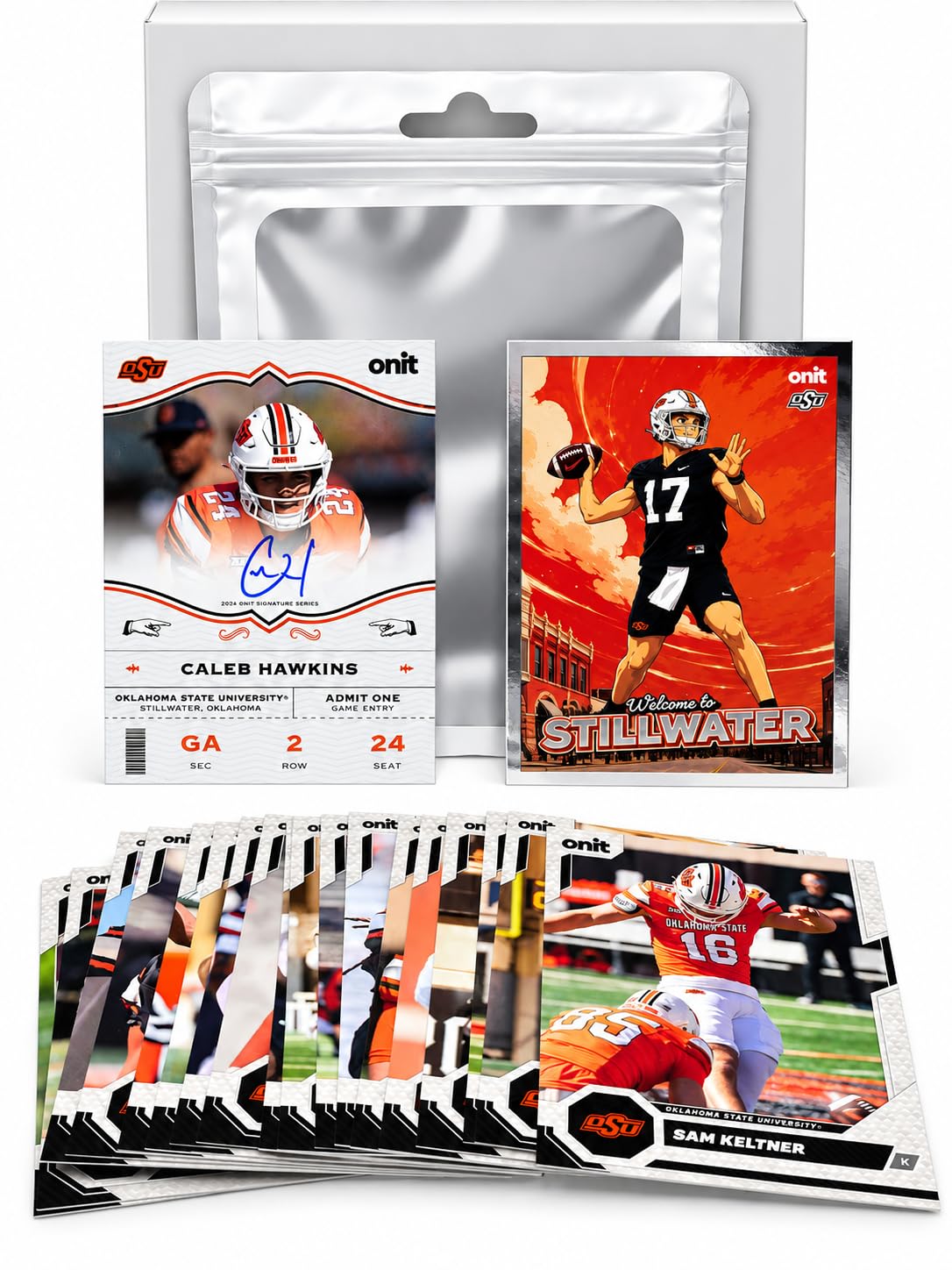 College Football 20 Card Jumbo Pack (1 Autograph + 1 Insert) (Michigan Wolverines)