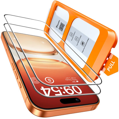 TOCOL for iPhone 17 Screen Protector, Easy Installation