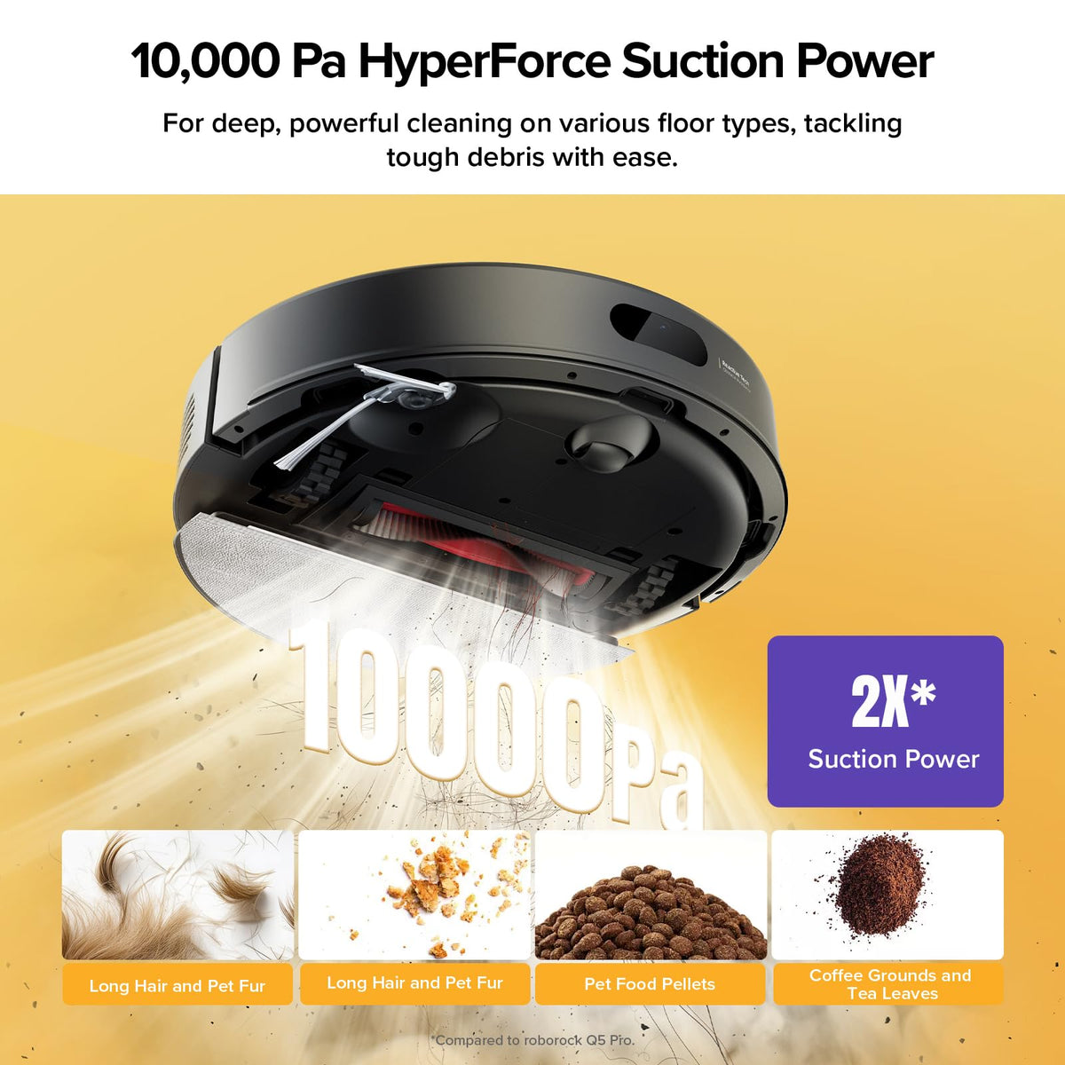 roborock Q7 L5 Robot Vacuum and Mop Combo, 8,000Pa Suction