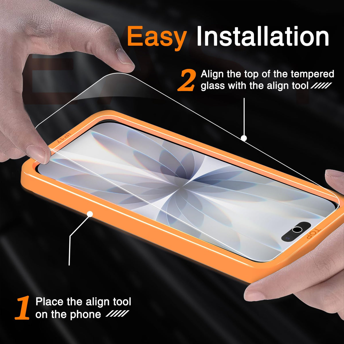 Wiaocit Tempered Glass Screen Protector for iPhone 13