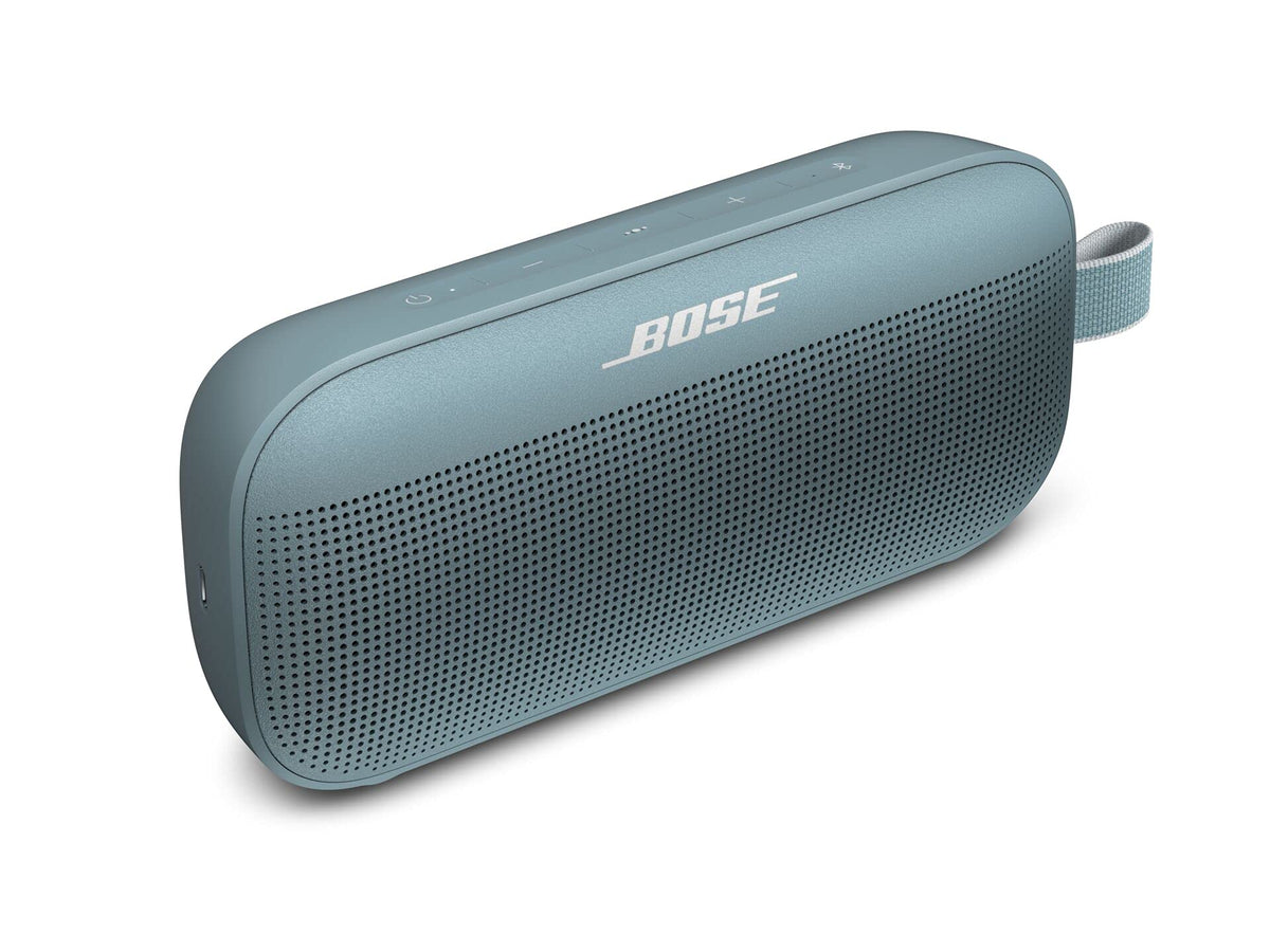 Bose SoundLink Flex Bluetooth Portable Speaker, Wireless Waterproof Speaker for Outdoor Travel - Black (Renewed)