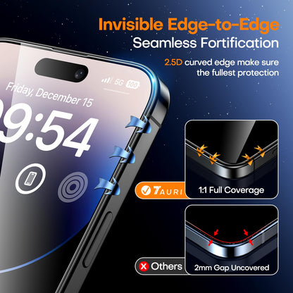 TAURI 2 Pack for Samsung Galaxy Z Fold 8 Ultra Privacy Screen Protector