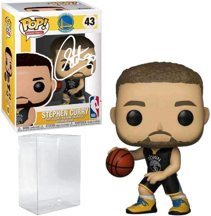 Stephen Curry #43 Funko POP! Figurine, Warriors, Facsimile Signed