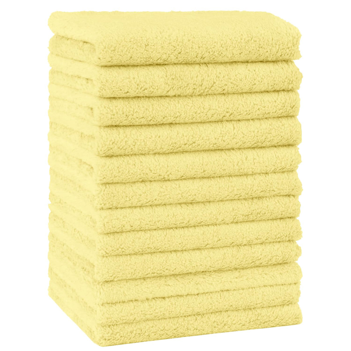 HOMEXCEL Baby Washcloths 24 Pack Microfiber Coral Fleece Soft Wash Cloths