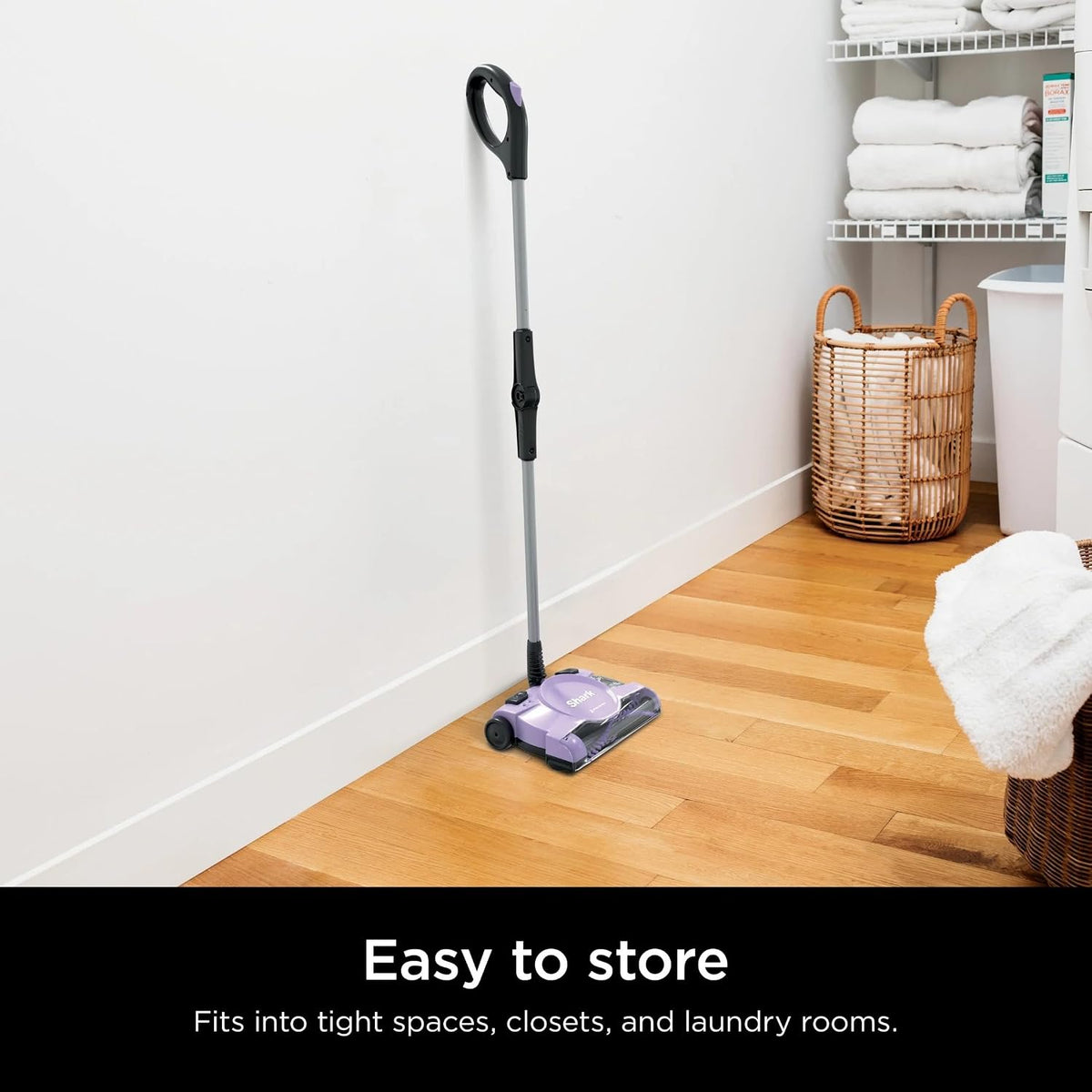 Shark V2945Z 12in Rechargeable Floor Carpet Sweeper (Renewed)
