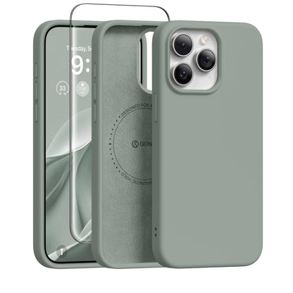 GONEZ for iPhone 18 Pro Max Case/iPhone 17 Pro Max Case, Mist Blue