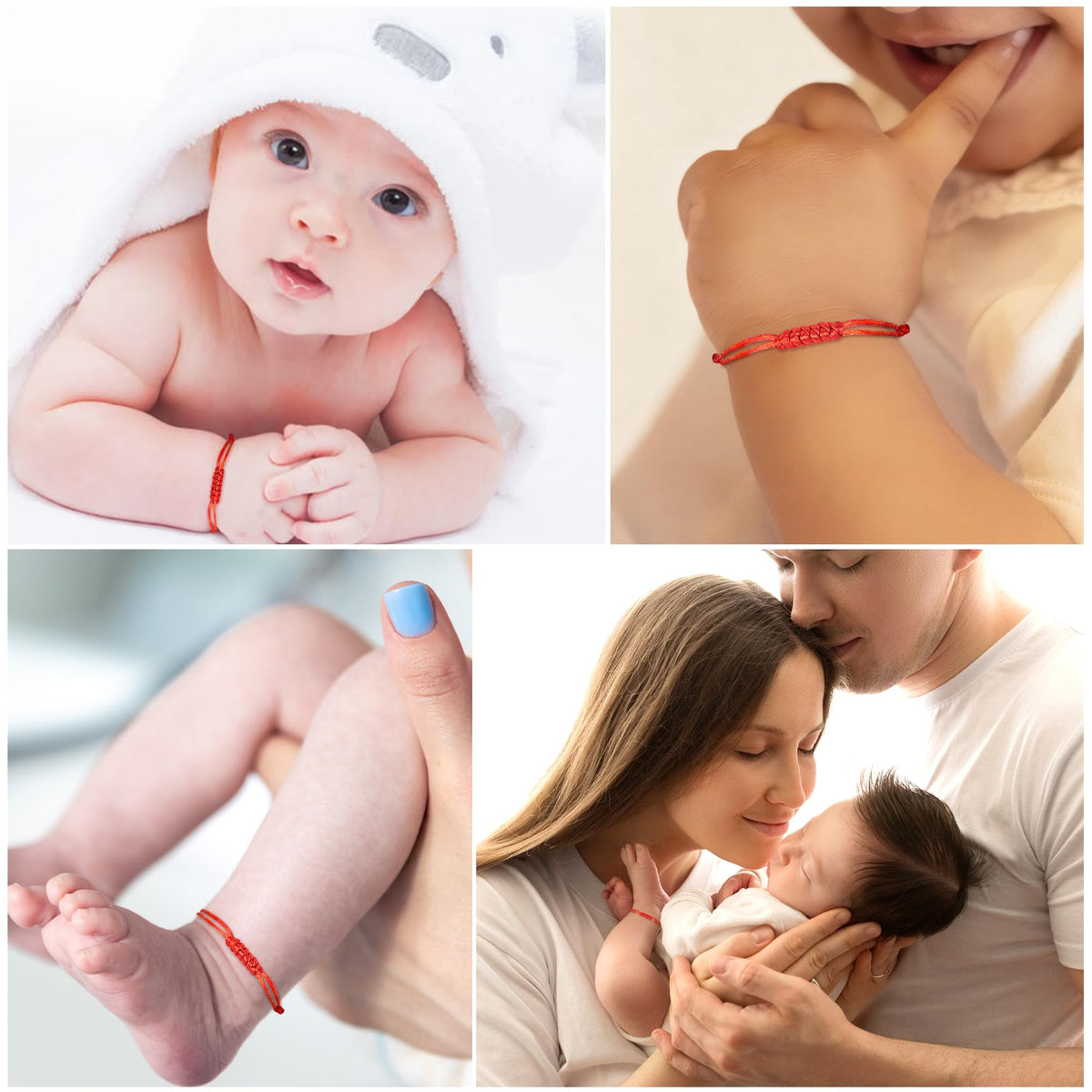 Red Bracelet for Women Men Red String Bracelet Baby Protection Gift