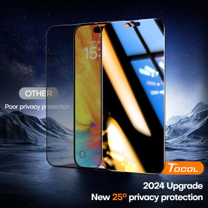 TOCOL for iPhone 17 Screen Protector, Easy Installation