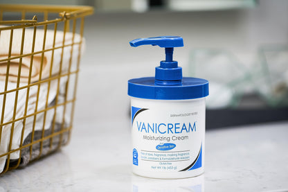 Vanicream Moisturizing Cream, Body & Face Moisturizer, 16 Oz Pump Dispenser