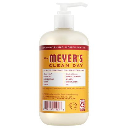 MRS. MEYER'S CLEAN DAY Liquid Hand Soap, Lemon Verbena, 12.5 fl oz, 3 Pack