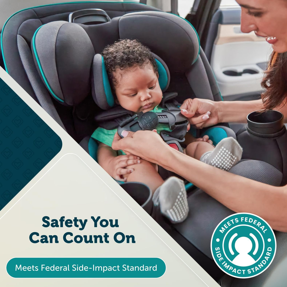 Safety 1st Grow and Go All-in-One Convertible Car Seat - Black Phantom